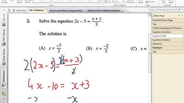 OneNote for the Classroom 3 of 6 - Classroom solution to an equations question