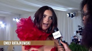 Emily Ratajkowski Vogue Interview with Keke Palmer | Met Gala 2021