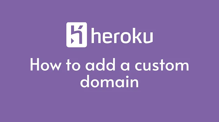 How to Add Custom Domain to Heroku Server | Google Domain