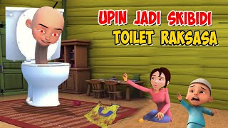 Upin Berubah jadi Skibidi Toilet Raksasa , ipin Takut ! GTA Lucu