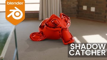 Shadow Catcher - Blender Tutorial for Beginners 🎥