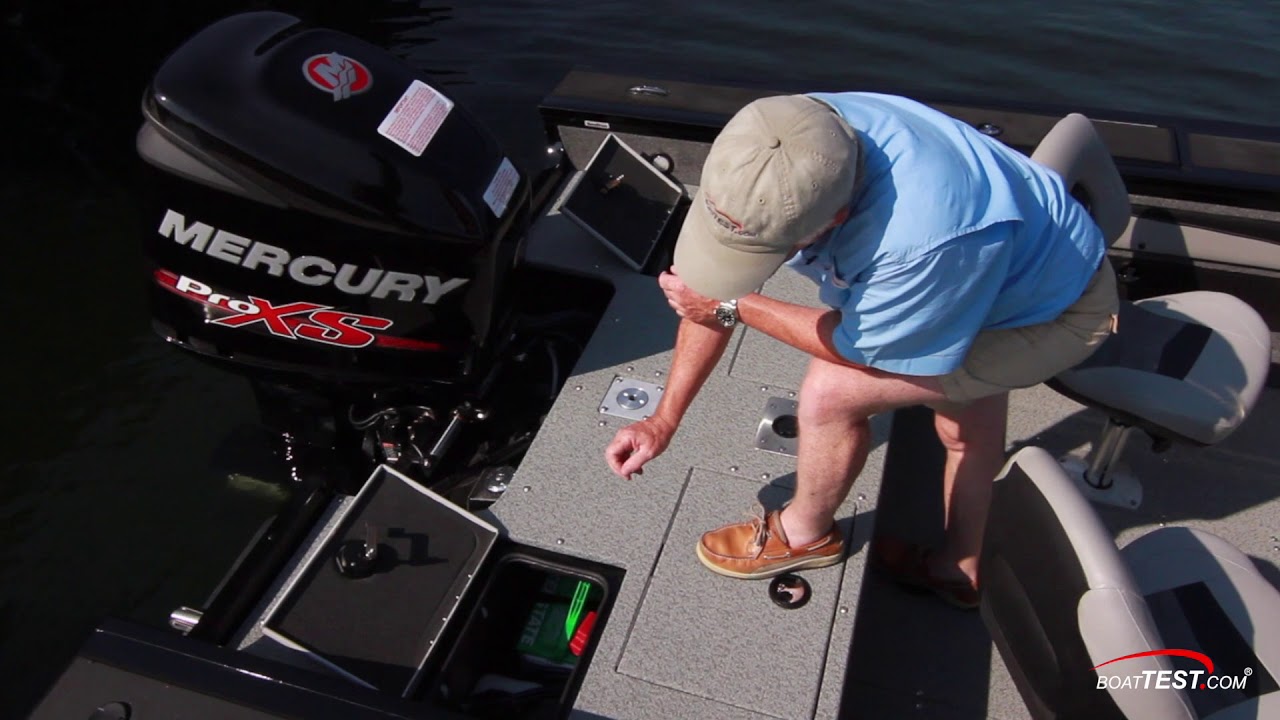 Tracker Targa V-19 WT (2018-) Test Video - By BoatTEST.com