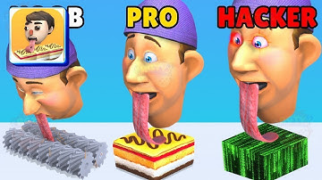 Noob VS pro VS hacker VS God in Lick