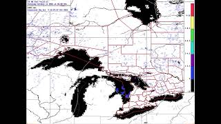 Great Lakes Waterspout Forecast (valid 2 am EDT October 10 to 2 pm EDT October 11)