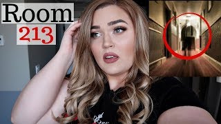 The Terrifying Truth About Room 213... Overnight in a HAUNTED Hotel