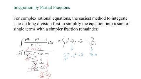 Math 31: Integrals: 6a: Partial Fractions