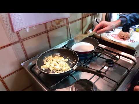 Vídeo: Panquecas De Ovo Com Recheio De Requeijão