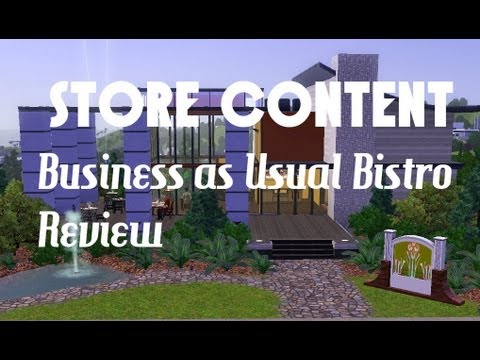 The sims 3 business as usual bistro