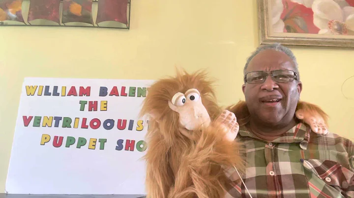 William Balentine the ventriloquist with Mr. silly