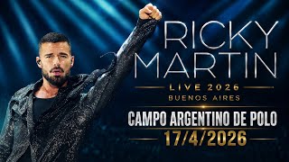 Ricky Martin en Campo Argentino De Polo 17/4/2026