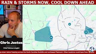 LIVE: Chris tracks Storms &  2 MAJOR COOL Downs