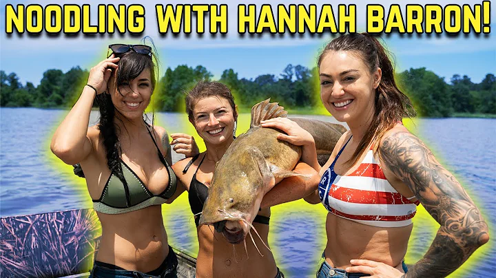 I WENT CATFISH NOODLING! |Ft. Hannah Barron & Heat...