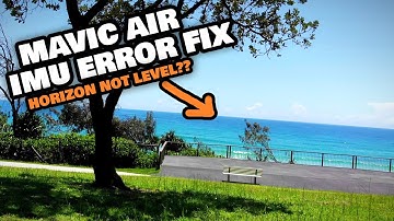 DJI Mavic Air Free Fix For IMU Gimbal Horizon Not Level & Glitchy Controller Issues