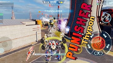 Punisher -T Typhon | Nuclear amplifier and  Fortifier | War Robot Gameplay