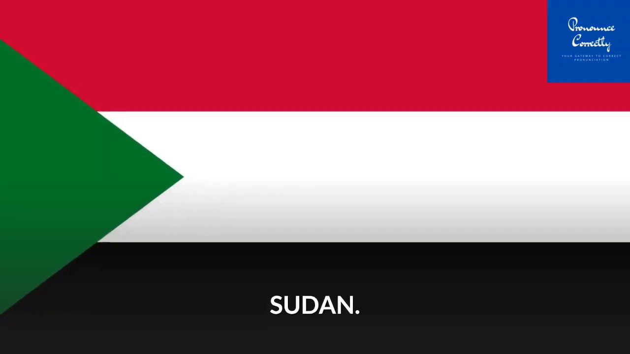 Correct Pronunciation Of Sudan | 2020 |