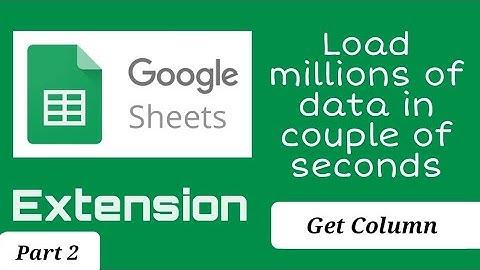 Spreadsheet Extension | How To Get Column | Kodular | Niotron | Mit App Inventor 2 | Part 2