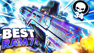 the #1 RAM-7 SETUP for WARZONE SEASON 6! 🤯 (34 KILLS w/ RAM-7)