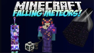 Minecraft Falling Meteors Mod Showcase