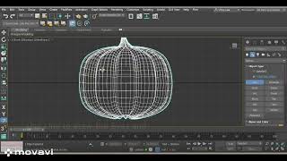 3Ds Max Pumpkin #Halloween  Part II