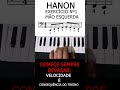 Mão esquerda fraca? Tente isto #piano #estudo