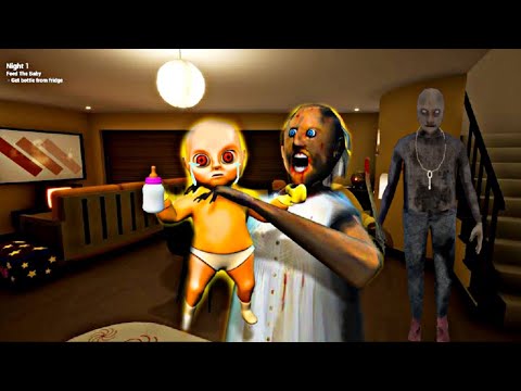 جراني و القصة السحرية L البيبي الشرير و الجدة الشريرة L لعبة الجدة الشريرة جراني Granny Game