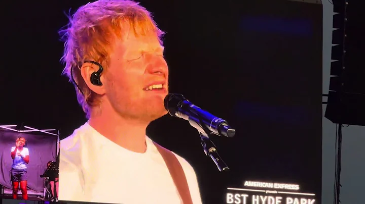 BST - Hyde Park Olivia Rodrigo - Friday 27th June 2025 - The A Team with Ed Sheeran