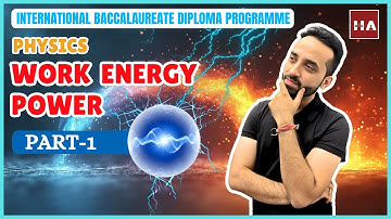 IB Physics A.3 - Work, energy and power (Part 1 - Understanding Work & Work done)  [SL/HL]