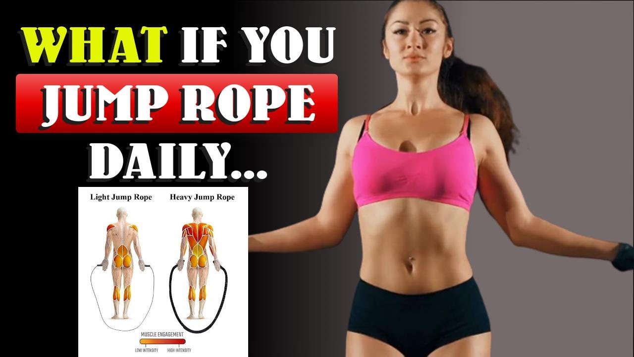 What Happens To Your Body When You Jump Rope Every Day Jumping rope