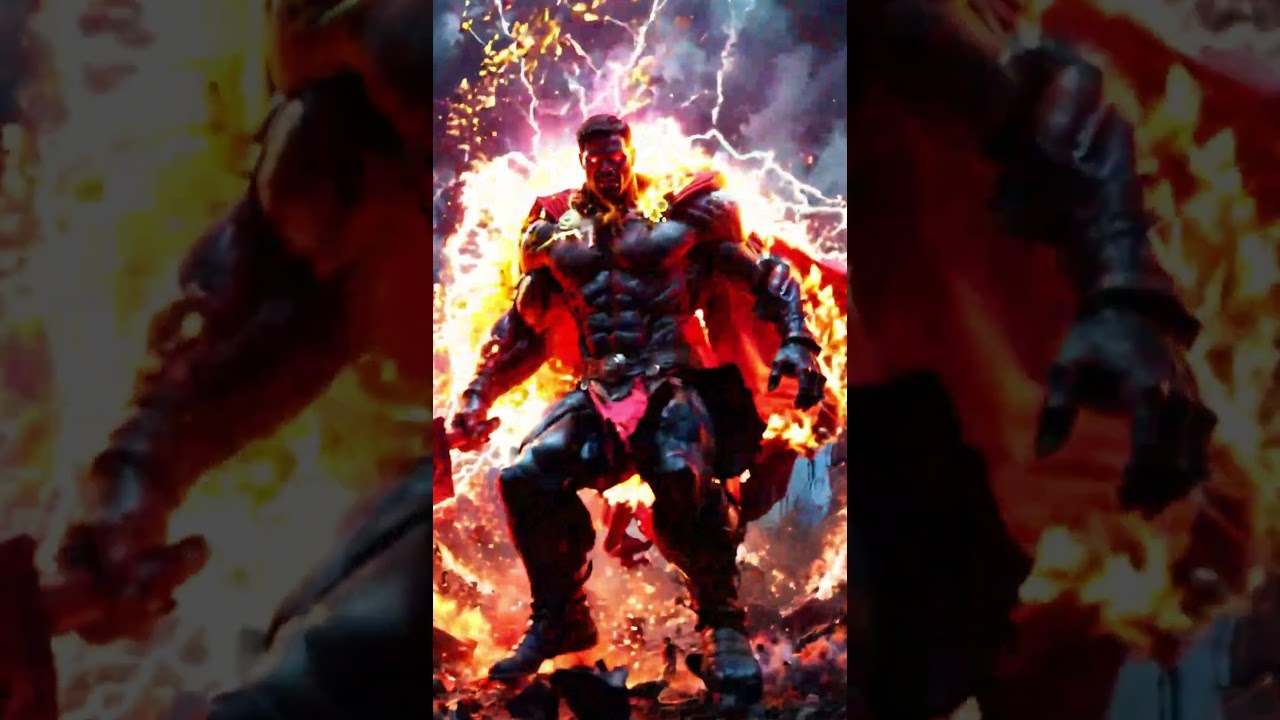 Thor & Golden Hulk Clash! Watch Their Epic Fusion into a Hybrid Beast