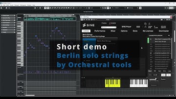 ShortDemo : Berlin solo strings by Orchestral Tools (cinematic sustain imm +leg)