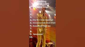 Thumbnail of The Killers Top 10 Songs Ranking