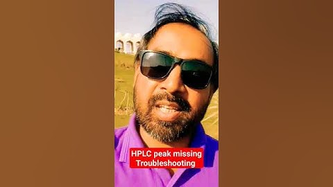 HPLC peak troubleshooting. #ytshorts #youtubeshorts #hplc