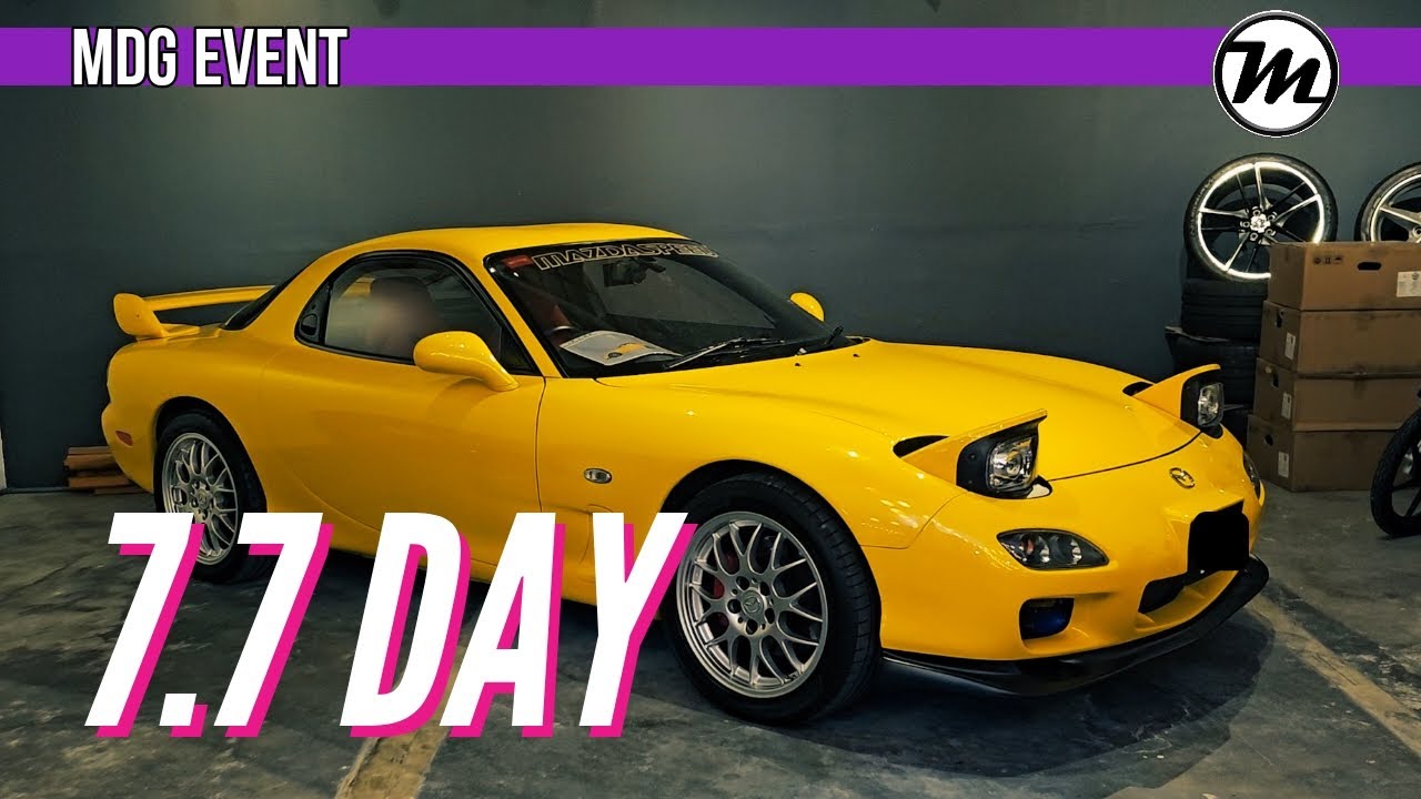 7.7 DAY | RX-7 Meet | MDG Event #rx7 #rotary #mazda #rx7fd #rx7fc # ...