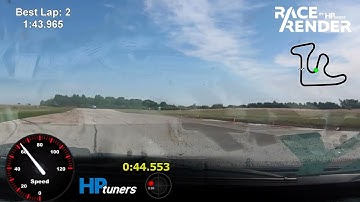 Gingerman Honda Civic (EK) K24 Personal Best Lap 1:43.9 GLTC Gridlife
