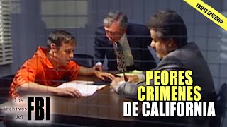 Peores Crímenes En California | EPISODIO TRIPLE | Archivos