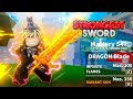 Destroying all blox fruits players with the strongest swords