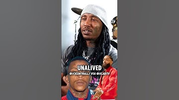 Bricc Baby On Finding Out His Homie Unalived Nipsey Hussle #nipseyhussle #briccbaby