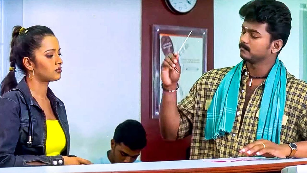 Bank Aayi Ho Ya Mall? 😂 Vijay की जुबान पर सच्ची बात | South Hindi Dubbed Comedy Scene