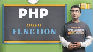 FUNCTION in PHP | Class 11 | betaQsolutions | by Biswajit Swain