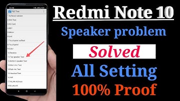 Redmi Note 10 Speaker Problem | Redmi Note 10 Speaker Problem Solved, Speaker Note Working| #Speaker
