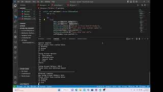 java console atm program | object oriented programming practice