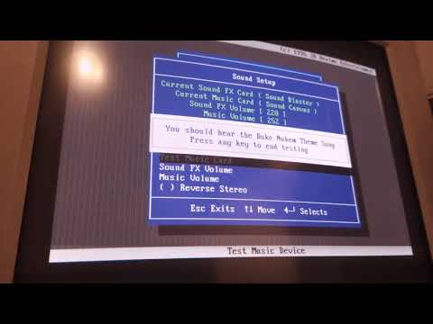Duke Nukem 3D (Sound Blaster vs Roland Sound Canvas SC55 vs Yamaha MU50)