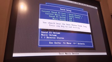 Duke Nukem 3D (Sound Blaster vs Roland Sound Canvas SC55 vs Yamaha MU50)