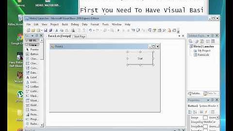 How Make Metin2 Launcher With Visual Basic 2008