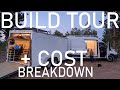 VAN TOUR - Camper van & trailer build with cost