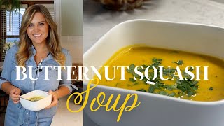 It's Soup Season! Creamy Butternut Squash Soup