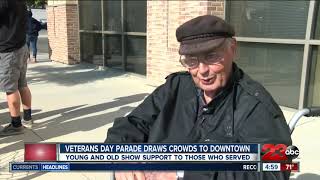 A look at the Veterans Day Parade