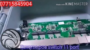 Reverse poe switch