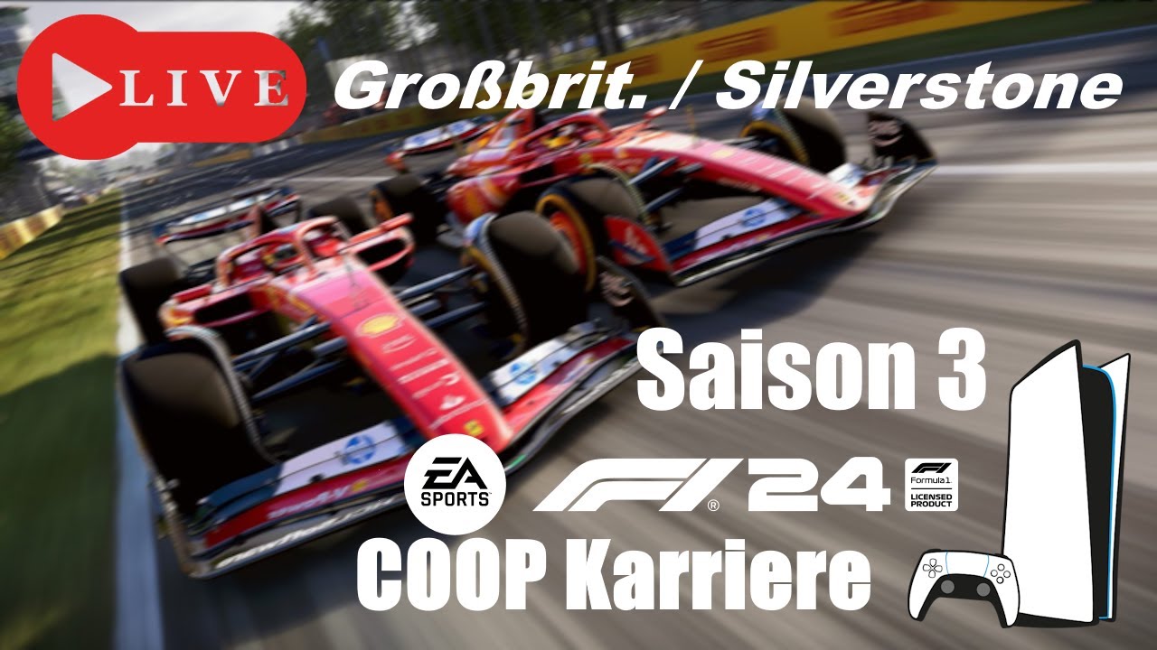 F1 2024 🎮 [PS5] Großbritannien: Titelkampf schon entschieden? - FastJGA vs. FastLGA