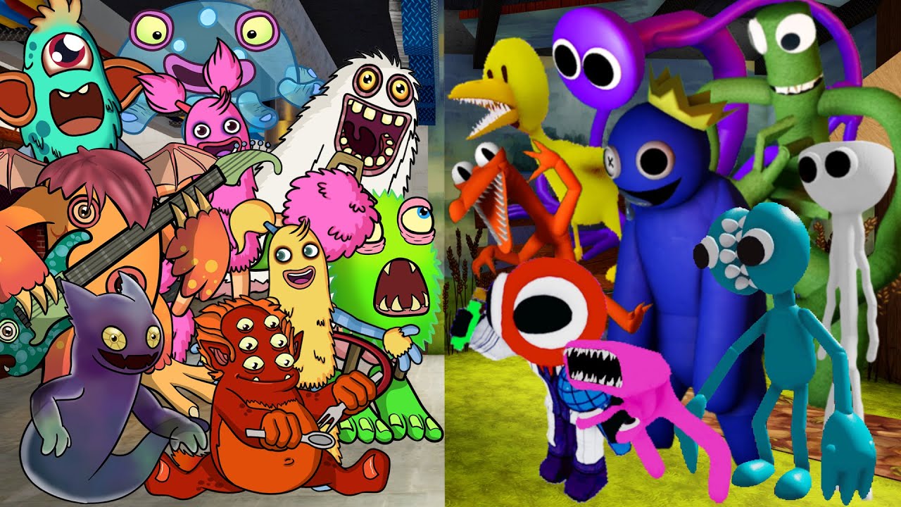 Pin by ChocoKitty on Rainbow Friends in 2023  Drawings of friends, Singing  monsters, Friends wallpaper